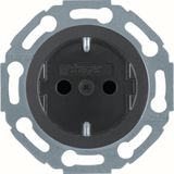 Socket 1930/glass with increased protection, black