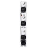 ARROW R, D02, 3-pole for 60mm busbar-system, 50A complete (The price is shown without markup on metals. Request a quote for accurate information)