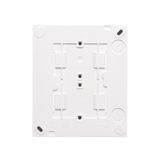 Socket with USB charger, C+A, (module), 2.1A, 16A, white matt