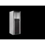 PC enclosure system, 600x1600x636 mm, Sheet steel, with glazed door at the top