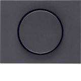 Centre plate f. rot. dimmer/potentiometer, setting knob, K.1, ant. mat
