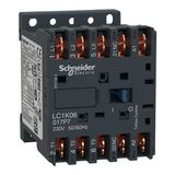 TeSys K contactor, 3P, AC-3 440V 6 A, 1NC aux, 230V AC coil ,standard
