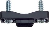 Strain relief f. surface-mounted corner housing 1-3gang surface-mounte