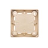 Two-pole switch, (module), 10AX, quick connection, green