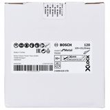 X-LOCK Fibre sanding discs, Ø125mm, G 120, R444, Expert for Metal, 1pcs