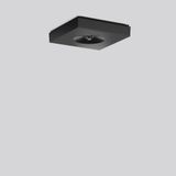 CENTRYXX IP40, 740, black, on/off Ceiling luminaires, L 150 B 150 H 30