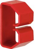 Retaining clip for slotted panel trunking PC/ABS halogenfree 37x50mm r