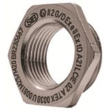 Reducer Hexagonal with flat sealing ATEX EXE Nickel Plated Brass M32-M