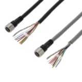 Safety Light Curtain Accessory, F3SJ Series, emitter + receiver cable M12 8-pin, female, 7 m F39R1004M