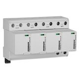 POWERTEC PF 25 kA +H, T1 275, 3+1, plug-in, built-in fuse