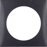 Integro Flow Frame, 1-Gang Anthracite Matt