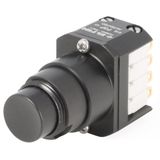 3-position enabling switch, 4 N.O.+4 N.C, T7 solder terminals