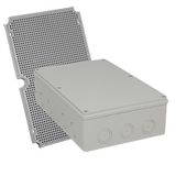 Hermetic box with weakening + PMT5 plate