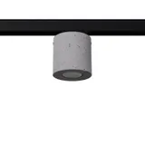 3-PHASE TRACK CEILING LAMP ORBIS CONCRETE GU10 3000K 7W 510LM BLACK