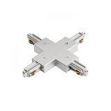 1F X connector silver grey 230V