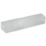 Insulating sleeve for 6.3 mm, PE, natural, 2775