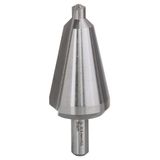 Sheet metal cone bit, cylindrical 16-30,5 mm, 76 mm, 9 mm 1 pcs.