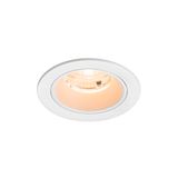 NUMINOS© S recessed ceiling light 2700K 55ø IP20 round wh