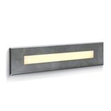 SS316 WALL RECESSED 10W WW IP65 230V