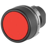 Guarded push-button, red