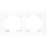 DOUBLE FRAME MATTE BLACK/ALUMINIUM