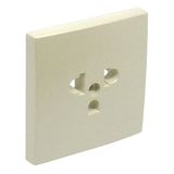 C.PLAT F/EARTH SOCKET (EURO-USA TYPE) PEARL