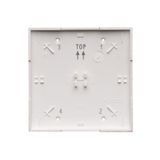 Quadruple loudspeaker socket, white