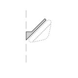 SUPERDELTA WALL BRACKET BLACK