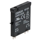 G3RV1005H Solid-state relay, plug-in, 5-pin, 2A, 75-264VAC, without zero cross function G3RV1005H