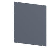 SIVACON, roof, closed, IP40, W: 800 mm, D: 1000 mm, zinc-plated