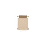 RJ45/RJ12 blind for IT/telephone socket