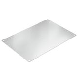 Klippon TB (Terminal Box), Mounting plate, prepunched, Height: 453 mm, Width: 701 mm, Depth: 12 mm, Material: Sheet steel, galvanized, silver