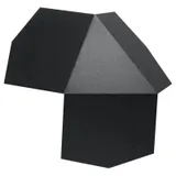 WALL LAMP TRE BLACK G9 2X40W IP20