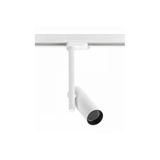 Track luminaire 1-phase GROSSO, GU10 Bulb, max. 20 W, AC220-240V, IP20, round, white