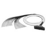 I/O connection cable, unshielded, MIL40 to open ends, 1.5 m XW2Z0523M