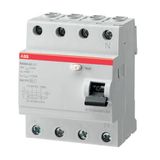 RCCB FH204 A 25A 30mA 4P