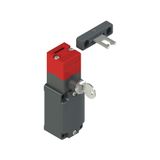 Safety switch with lock and separate actuator