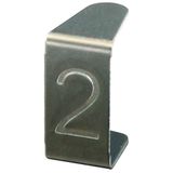 Number insert "2", StSt