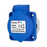 Socket 230V/16A IP54 built-in
