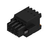 PCB plug-in connector, female plug, 3.50 mm, Number of poles: 8, 180°, PUSH IN with push button, Clamping range, max. : 1.5 mm², Box