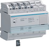 Multi energy data logger & server + micro SD card