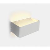 WHITE WALL LIGHT LED 6W WW IP20 230V