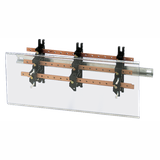 SPLIT THROW MULTIPOLAR DISTRIBUTION BLOCK LENGTH 620 MM 250 A