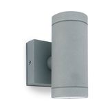 GREY WALL 2xGU10 10W IP54