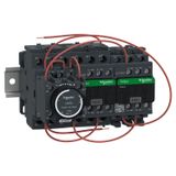Star delta starter, TeSys Deca, 3x3P(3NO), 32A, 120VAC 50/60Hz coil, screw clamp terminal