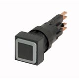 Q18D-SW Pushbutton, black, momentary