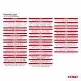 Universal car seat cover set SC-03 AMIO-04603