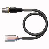 Actuator and Sensor Cable, PVC Connection Cable   RSC8T-2/TEL