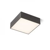LARISA SQ 17 DIMM ceiling black 230V LED 15W 3000K