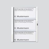 TM 612-3, BTM 650-03 WH Nameplate complete